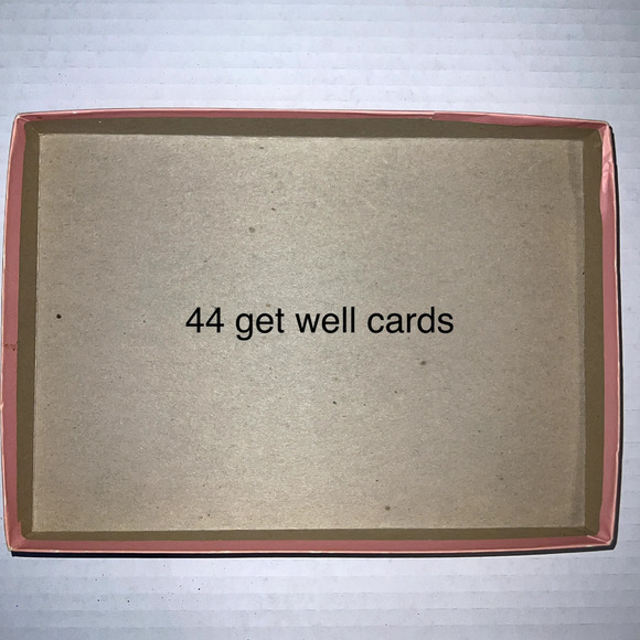 Vintage Boxed Assorted Greeting Cards Get Well Unused - Picture 6 of 7